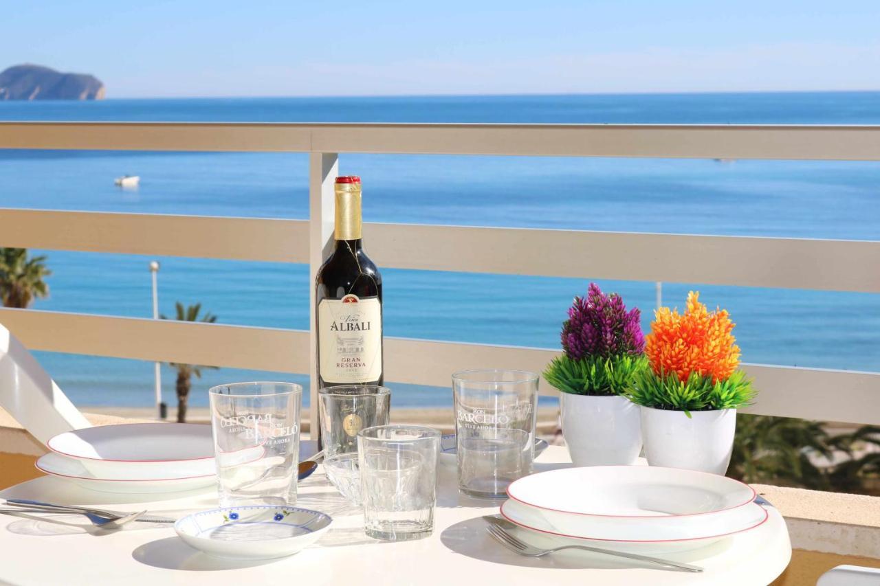 B Voramar 45 Vistas Al Mar Y Wifi Apartment Calpe Bagian luar foto
